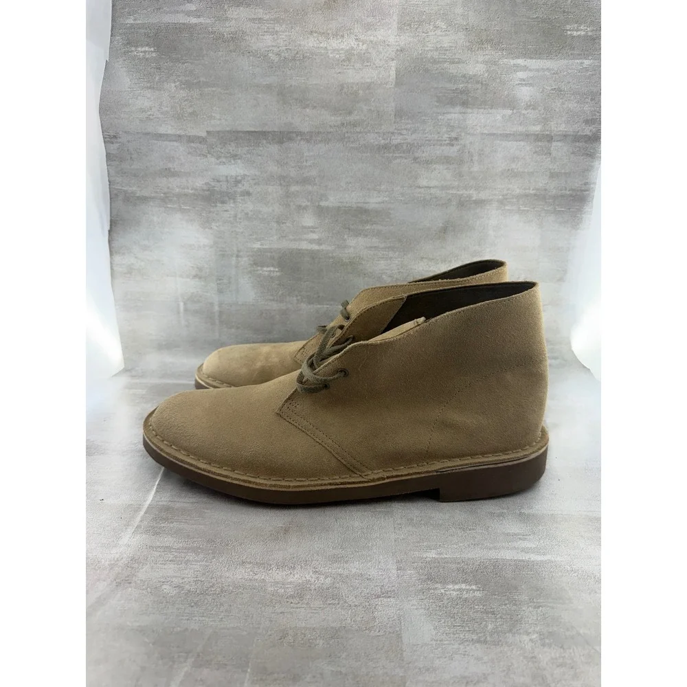 Clarks Collection Men Tan Suede Desert Chukka Boots 261411548120 Size 13W
